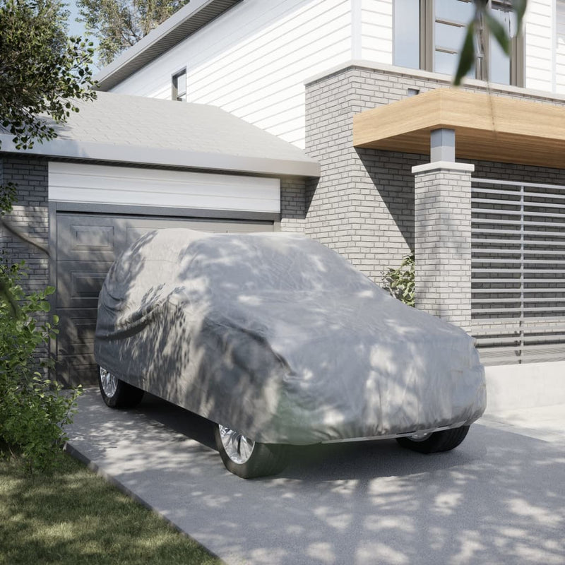 Load image into Gallery viewer, Vidaxl autohoes voor suv l nonwoven stof volledig grijs
