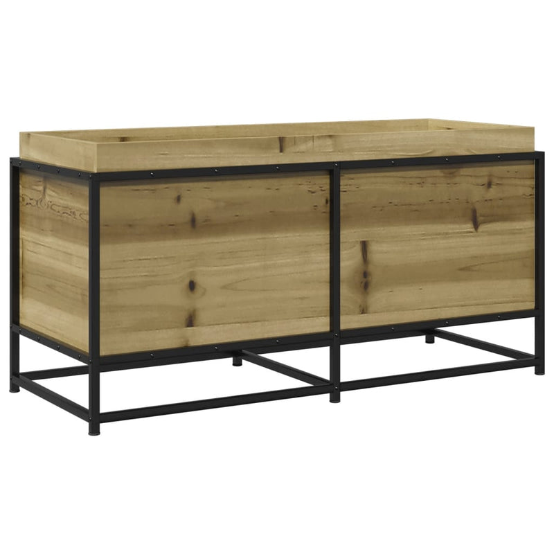 Load image into Gallery viewer, Vidaxl plantenbak 100x40x50 cm geïmpregneerd grenenhout
