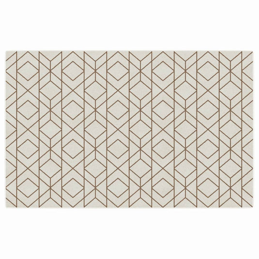 Vidaxl vloerkleed voor binnen buiten laagpolig 190x300 cm meerkleurig