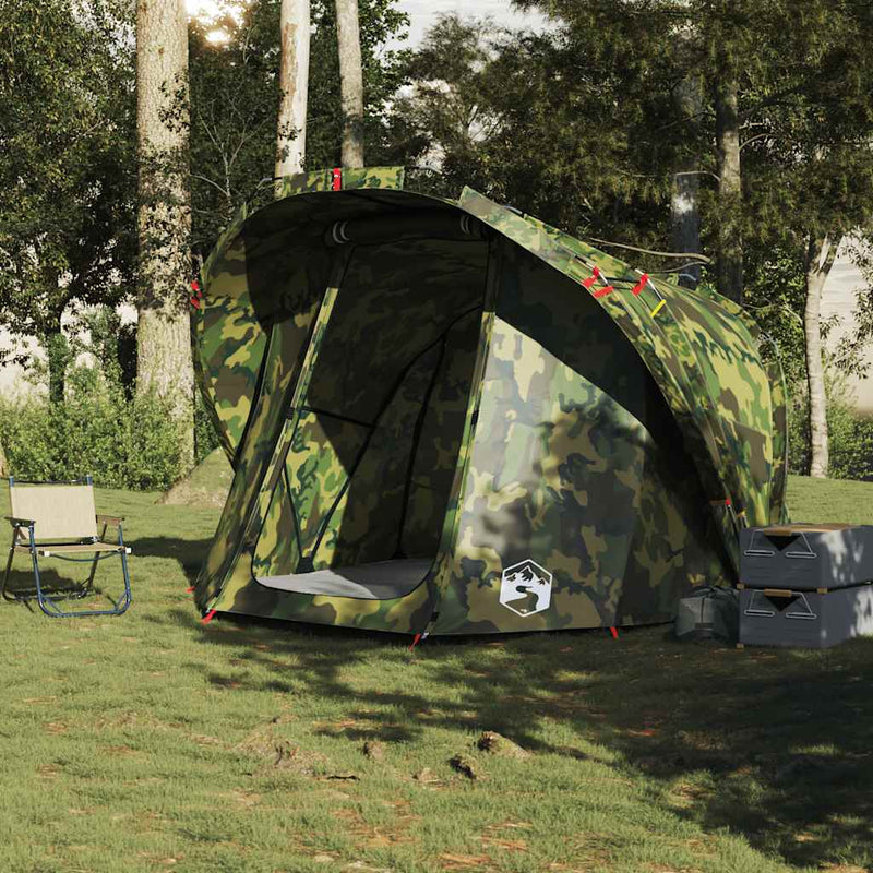 Load image into Gallery viewer, Vidaxl vistent 4-persoons waterdicht camouflage
