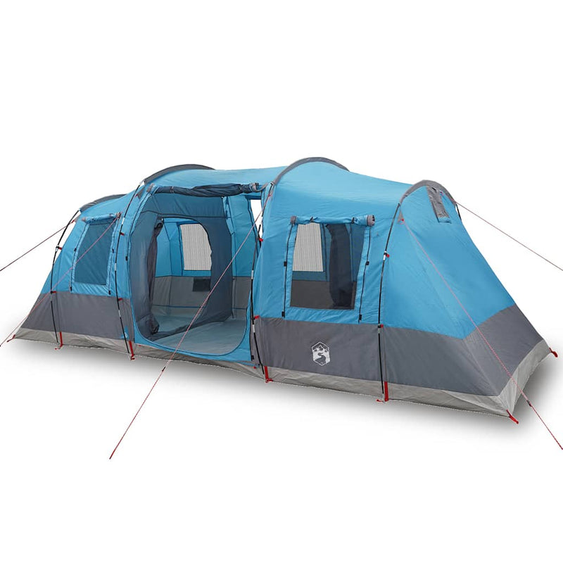 Load image into Gallery viewer, Vidaxl tunneltent 4-persoons waterdicht blauw

