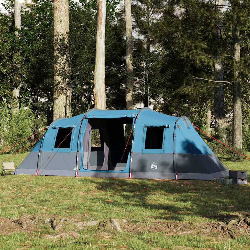 Load image into Gallery viewer, Vidaxl tunneltent 6-persoons waterdicht blauw
