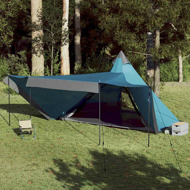 Vidaxl tipitent 8-persoons waterdicht blauw