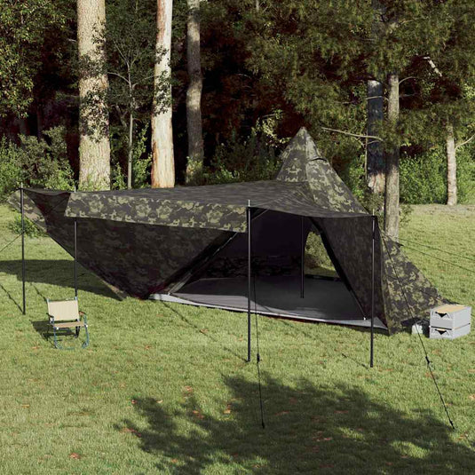 Vidaxl tipitent 8-persoons camouflage waterdicht