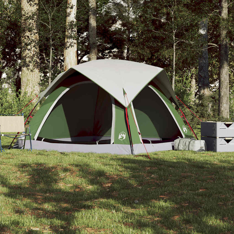 Load image into Gallery viewer, Vidaxl tent 4-persoons waterdicht groen
