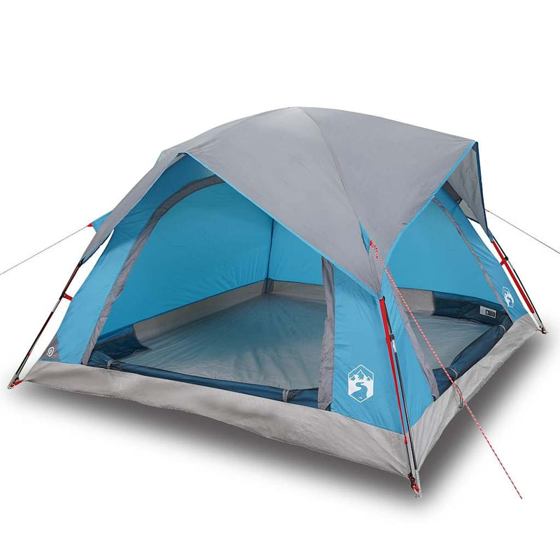 Load image into Gallery viewer, Vidaxl tent 4-persoons waterdicht blauw
