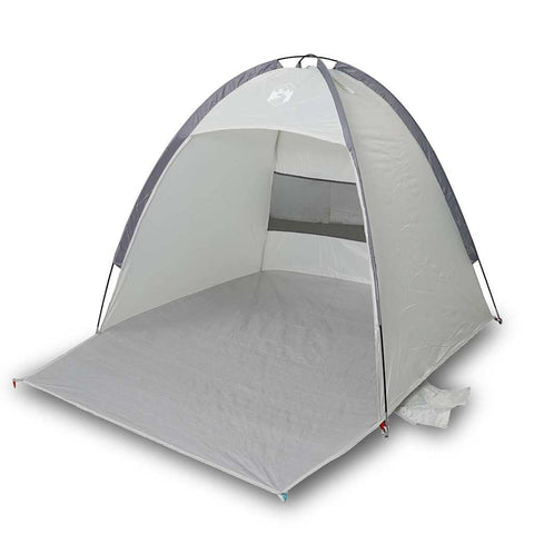 VidaXL Strandtent 3-persoons waterdicht grijs