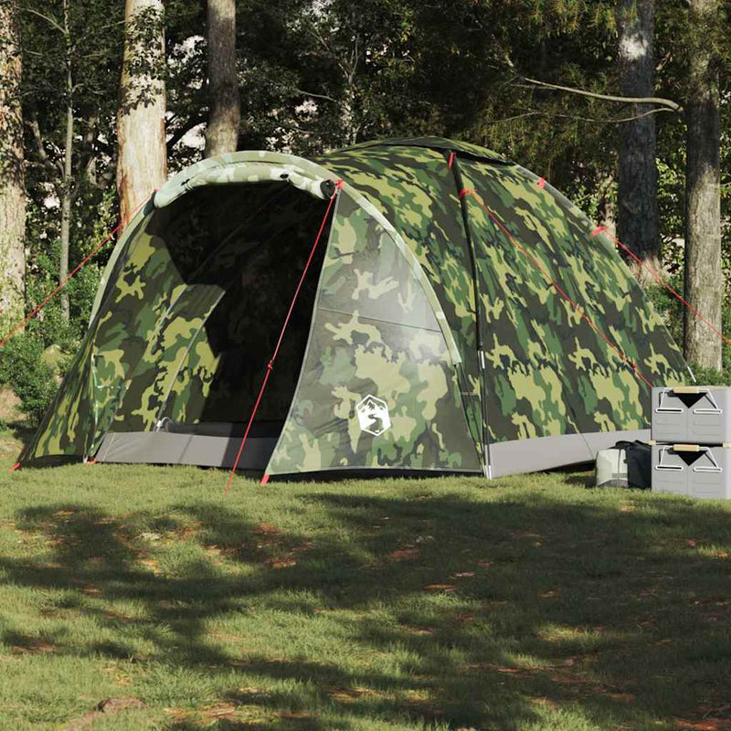 Load image into Gallery viewer, Vidaxl vistent 2-persoons waterdicht camouflage
