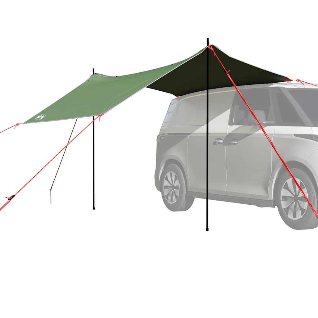 VidaXL Autotent waterdicht groen