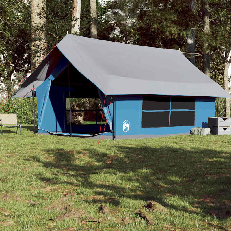 Load image into Gallery viewer, Vidaxl tent 5-persoons waterdicht blauw
