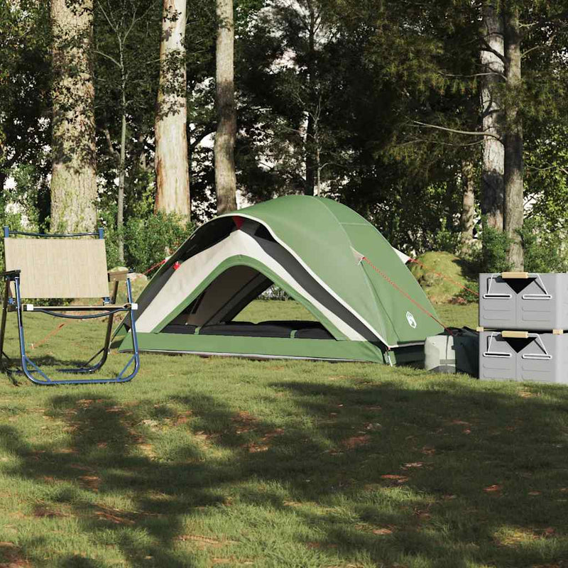 Load image into Gallery viewer, Vidaxl tent 1-persoons waterdicht groen
