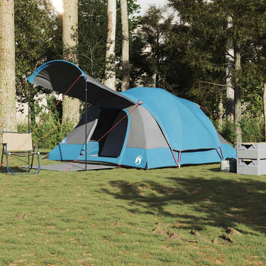 Vidaxl tunneltent voor gezin 8-persoons waterdicht blauw