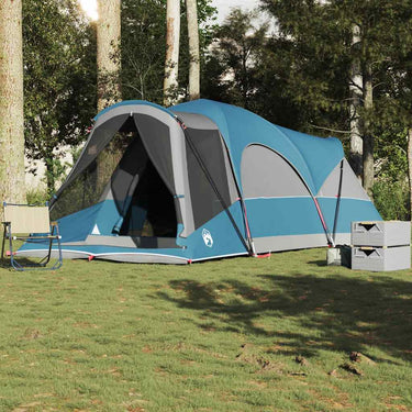 Vidaxl tunneltent voor gezin 8-persoons waterdicht blauw