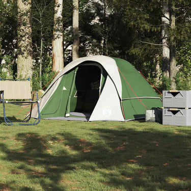 Vidaxl tent 4-persoons waterdicht groen