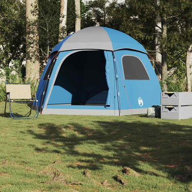 Vidaxl familietent iglo 6-persoons waterdicht blauw