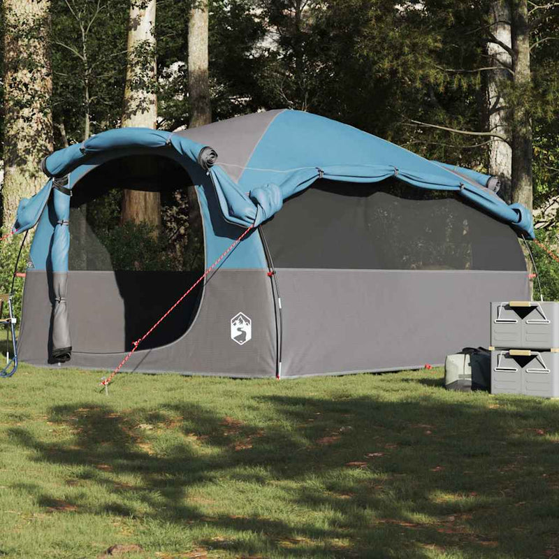 Load image into Gallery viewer, Vidaxl tunneltent 6-persoons waterdicht blauw
