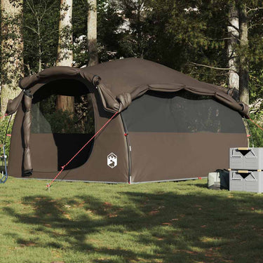 Vidaxl tunneltent 6-persoons waterdicht bruin