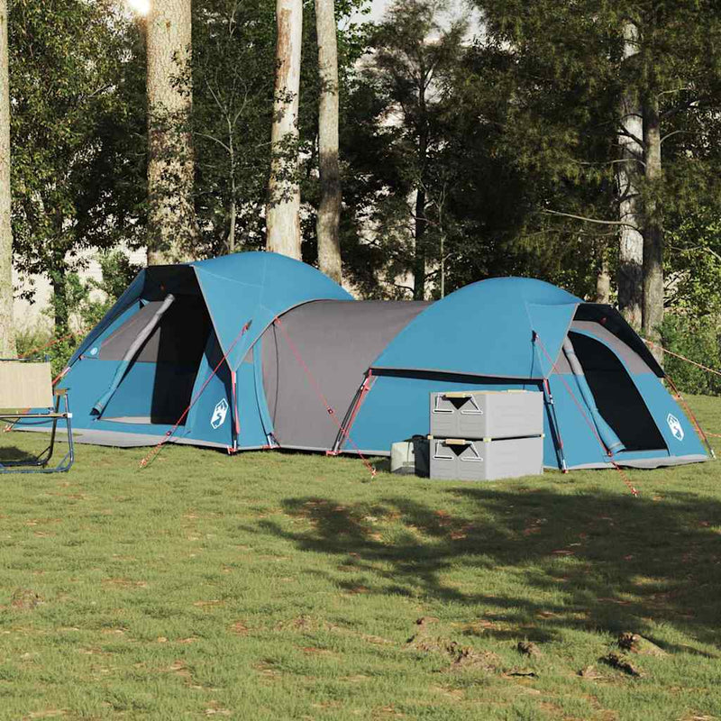Load image into Gallery viewer, Vidaxl tent 5-persoons waterdicht blauw
