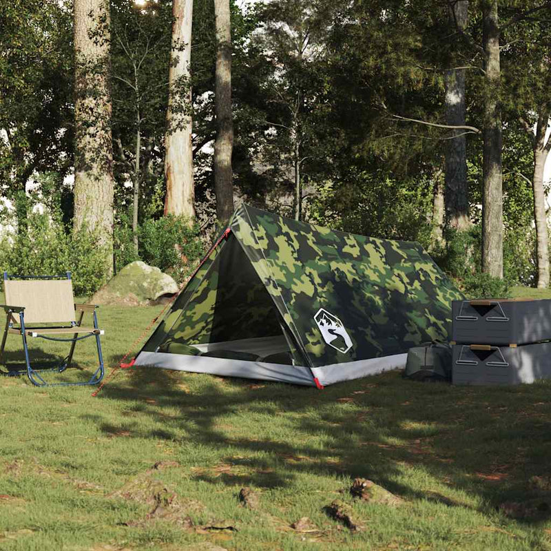 Load image into Gallery viewer, Vidaxl tent 2-persoons waterdicht camouflage
