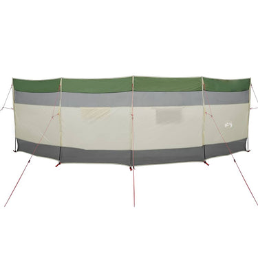 Vidaxl windscherm camping waterdicht 510x153 cm groen