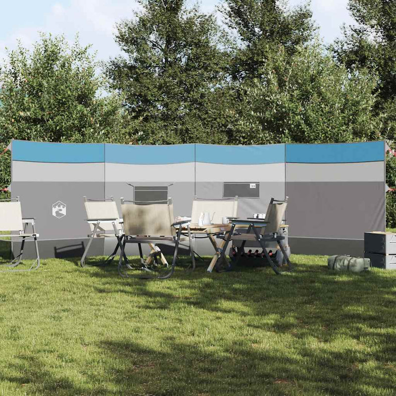 Load image into Gallery viewer, Vidaxl windscherm camping waterdicht 510x153 cm blauw
