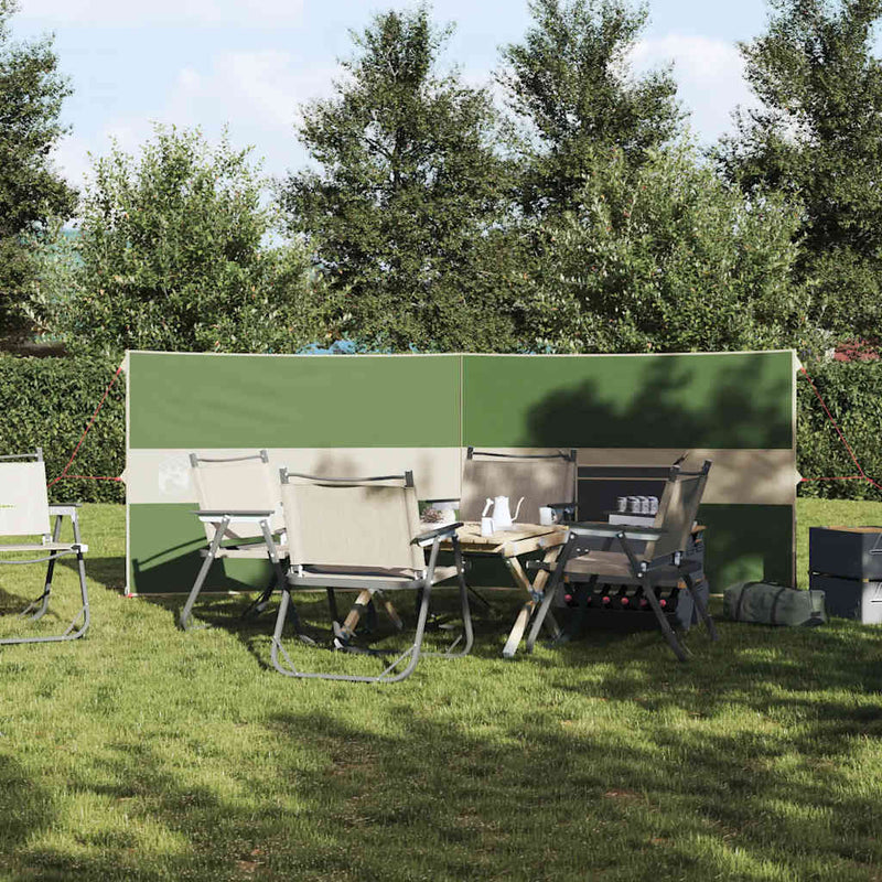 Load image into Gallery viewer, Vidaxl windscherm camping waterdicht 344x120 cm groen
