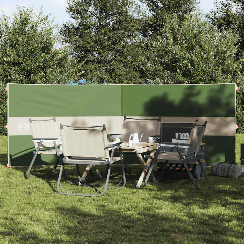 Load image into Gallery viewer, Vidaxl windscherm camping waterdicht 344x120 cm groen
