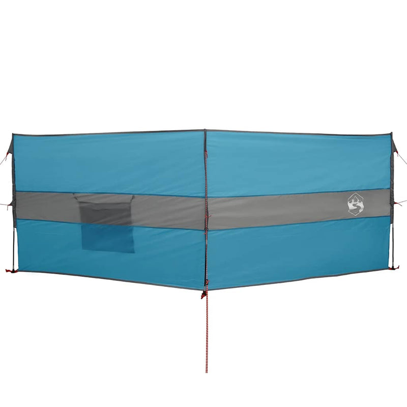 Load image into Gallery viewer, Vidaxl windscherm camping waterdicht 344x120 cm blauw
