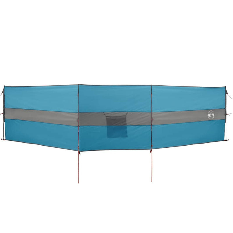 Load image into Gallery viewer, Vidaxl windscherm camping waterdicht 490x123 cm blauw
