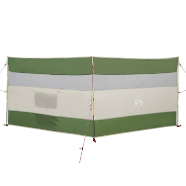 Vidaxl windscherm camping waterdicht 340x130 cm groen