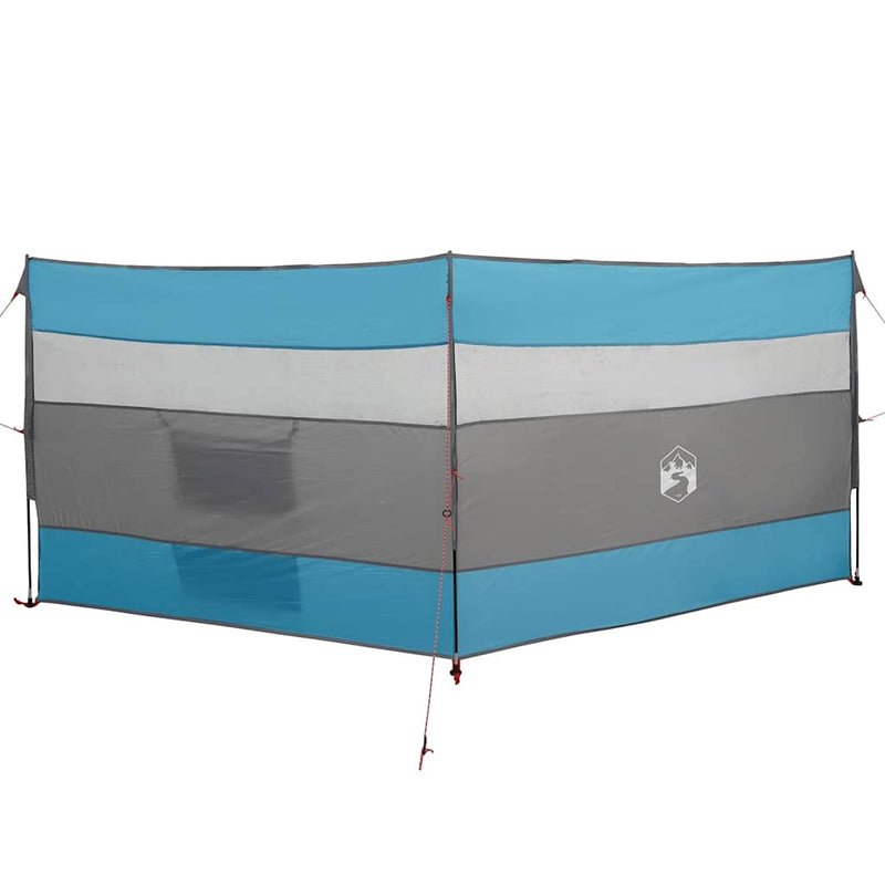 Load image into Gallery viewer, Vidaxl windscherm camping waterdicht 340x130 cm blauw
