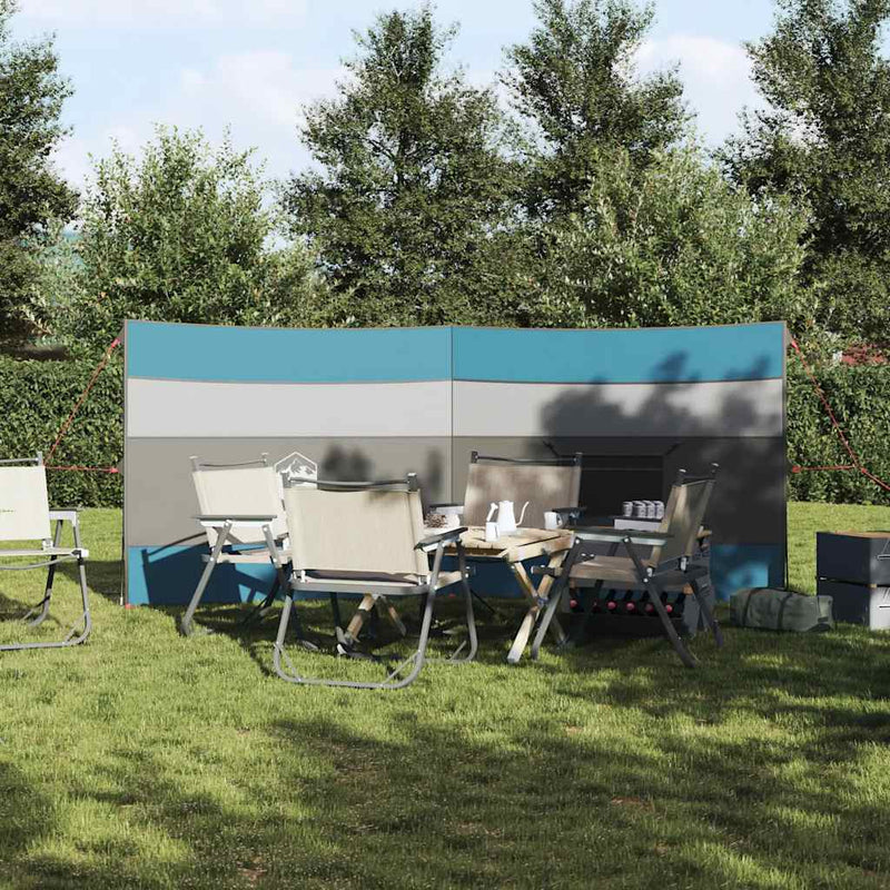 Load image into Gallery viewer, Vidaxl windscherm camping waterdicht 340x130 cm blauw
