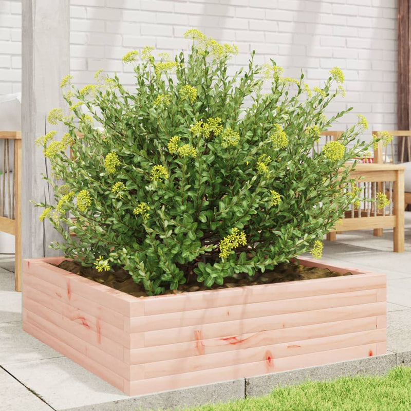 Load image into Gallery viewer, Vidaxl plantenbak 80x80x23 cm massief douglashout

