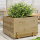 Vidaxl plantenbak 70x70x49,5 cm geïmpregneerd grenenhout