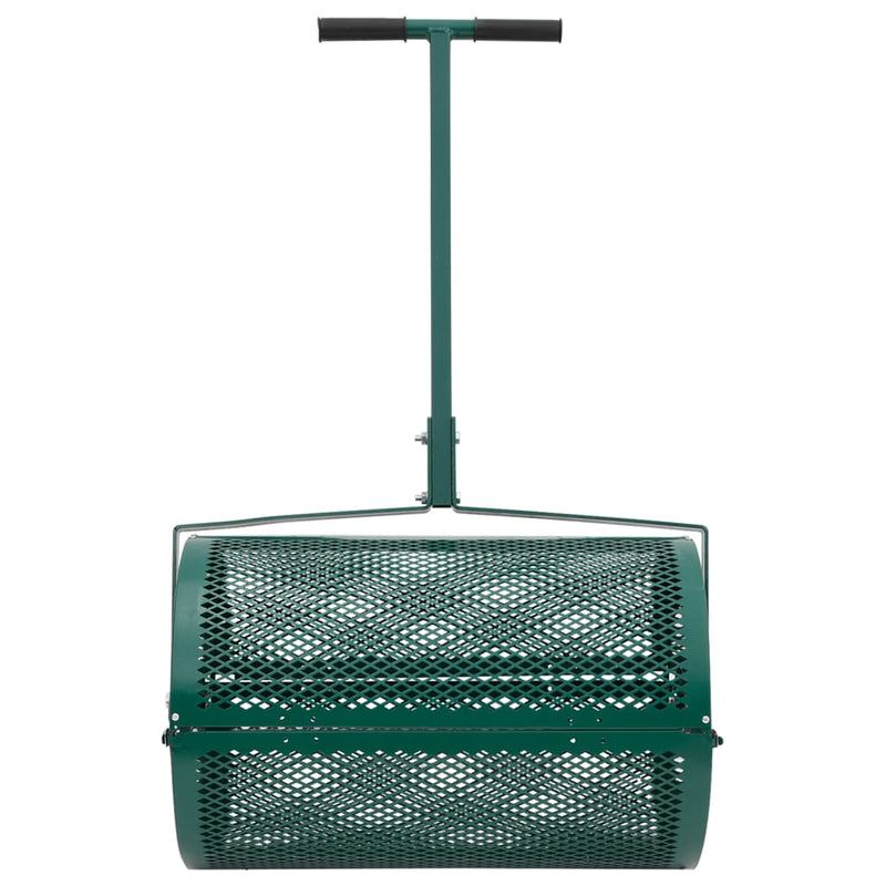 Load image into Gallery viewer, Vidaxl compoststrooier 75l ø40x60 cm staal groen

