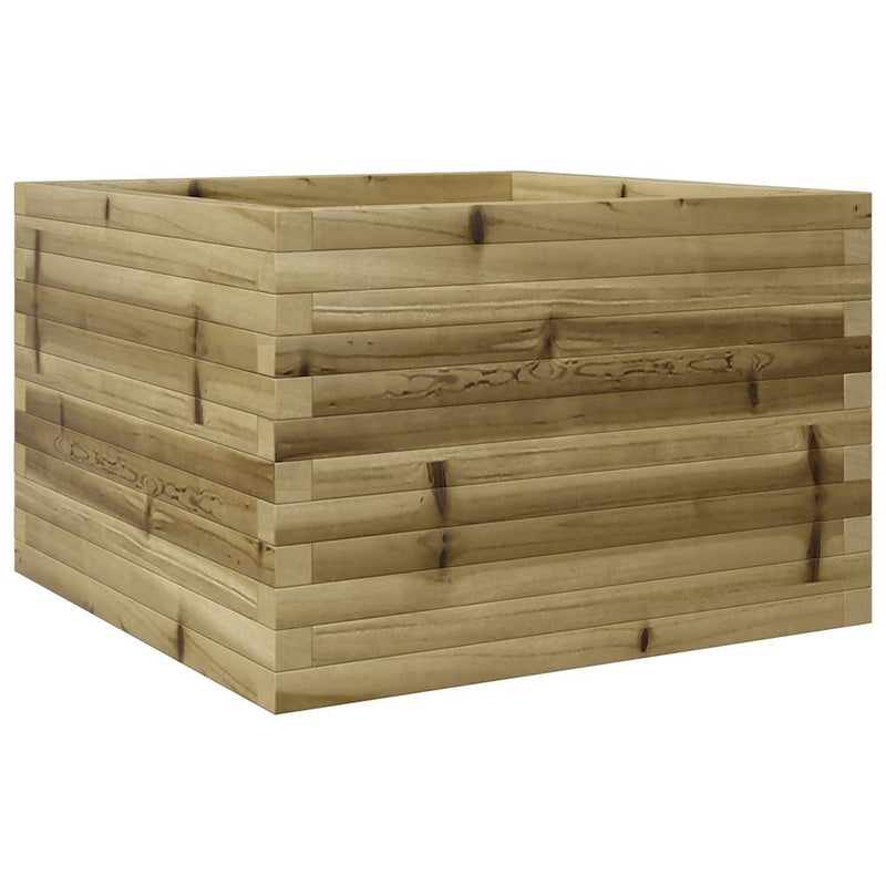 Load image into Gallery viewer, Vidaxl plantenbak 70x70x46 cm geïmpregneerd grenenhout
