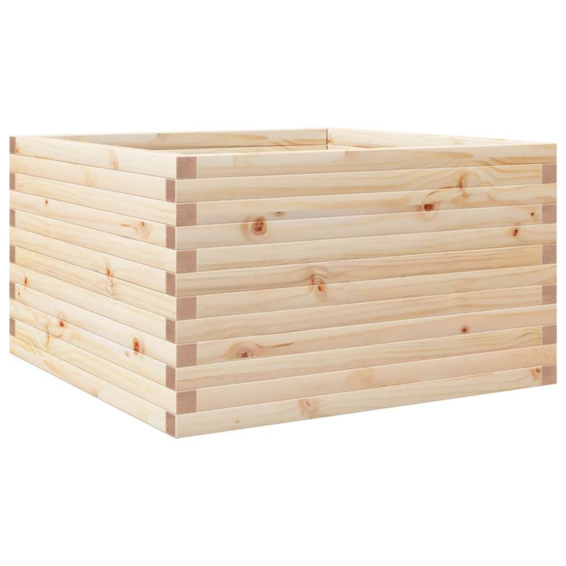 Load image into Gallery viewer, Vidaxl plantenbak 80x80x46 cm massief grenenhout
