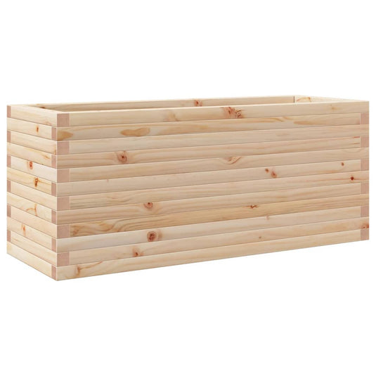 VidaXL Plantenbak 110x40x46 cm massief grenenhout