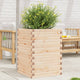 Vidaxl plantenbak 50x50x68,5 cm massief grenenhout
