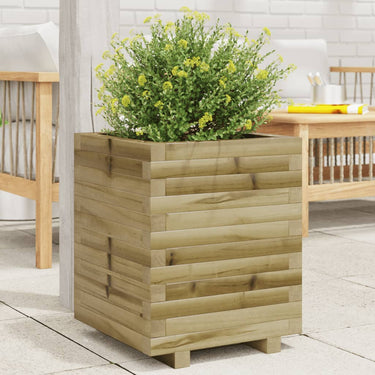 Vidaxl plantenbak 40x40x49,5 cm geïmpregneerd grenenhout