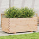 VidaXL Plantenbak 110x60x49,5 cm massief grenenhout