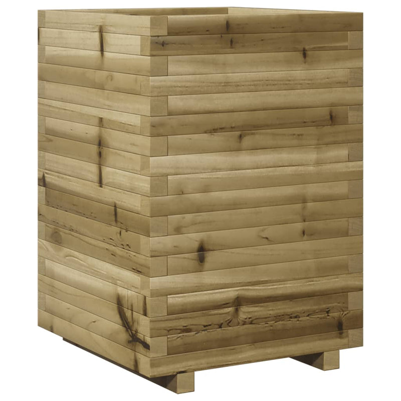 Load image into Gallery viewer, Vidaxl plantenbak 50x50x72 cm geïmpregneerd grenenhout
