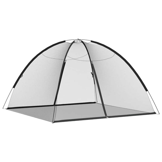 Vidaxl klamboe met deuren mongolia 220 gaas 200x200x135 cm zwart