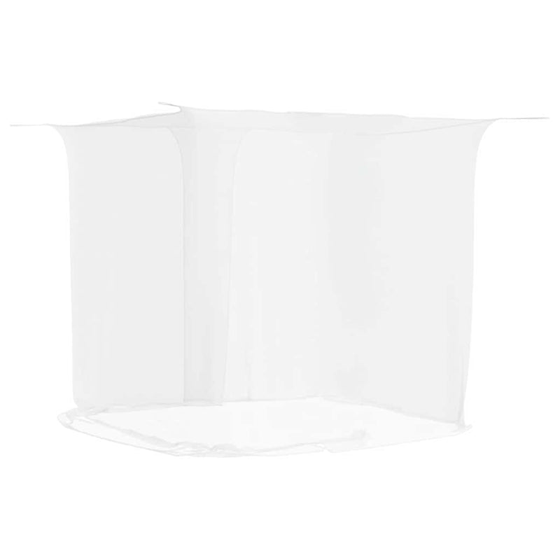 Load image into Gallery viewer, Vidaxl hangende klamboe 156 gaas 220x100x150 cm wit
