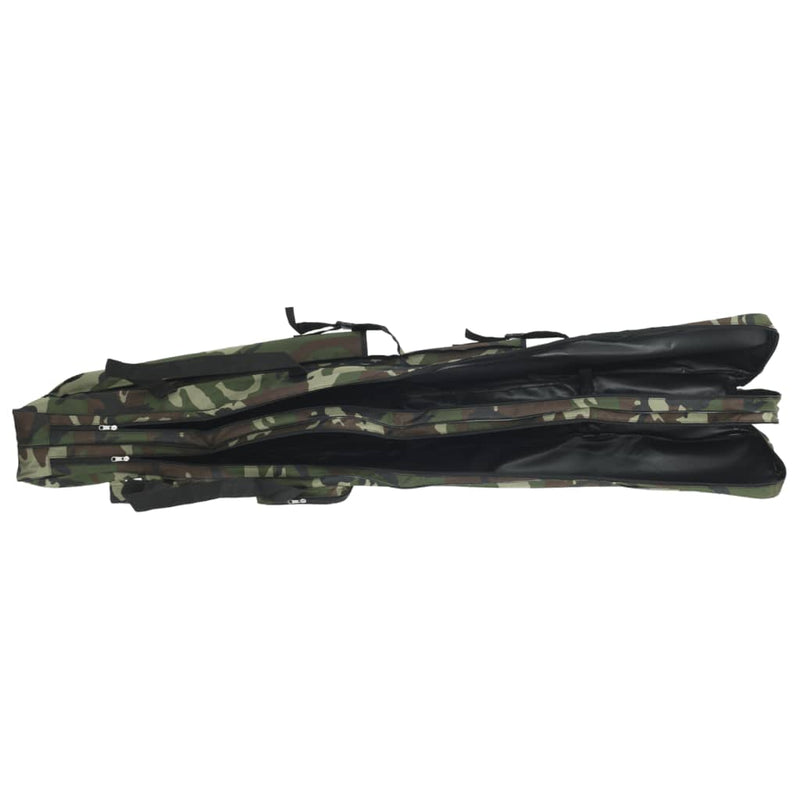 Load image into Gallery viewer, Vidaxl hengeltas 150 cm camouflage oxford stof groen
