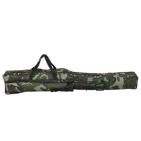 Vidaxl hengeltas 150 cm camouflage oxford stof groen