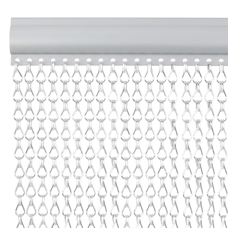 Load image into Gallery viewer, Vidaxl vliegengordijn kettingen 100x200 cm aluminium
