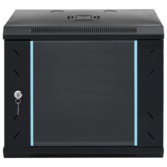 Vidaxl netwerkkast wandgemonteerd 9u 19 ip20 53x40x45 cm