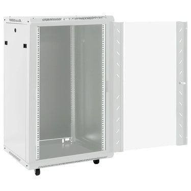 Vidaxl netwerkkast met draaiwieltjes 18u 19 ip20 60x60x100 cm