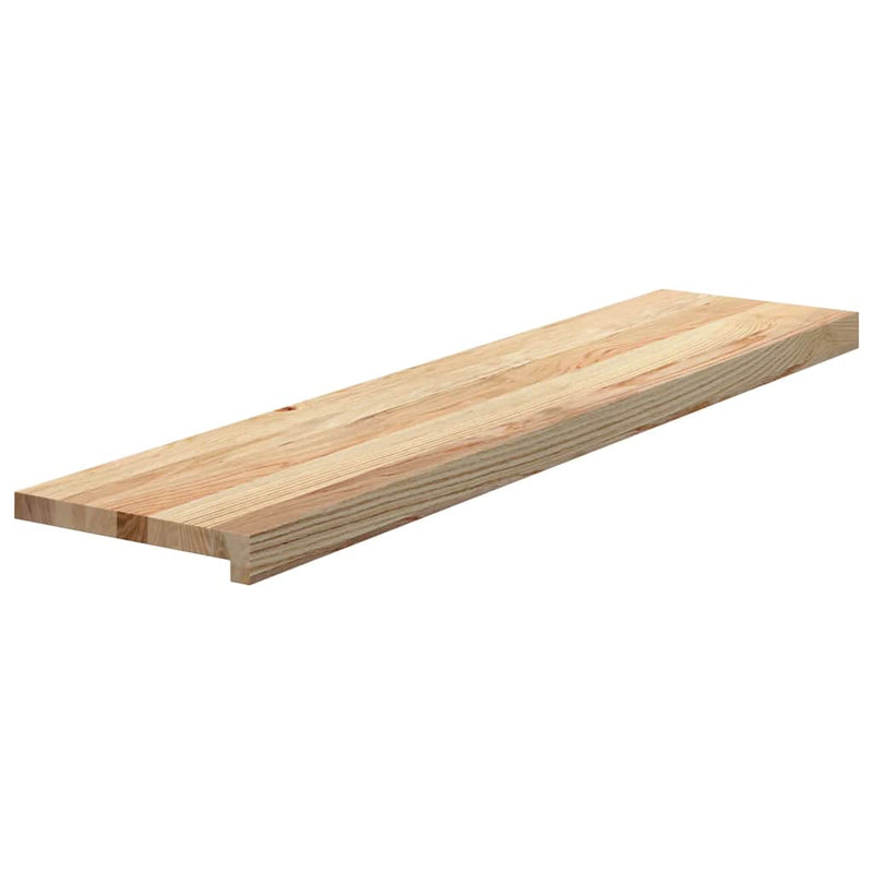 Load image into Gallery viewer, Vidaxl traptreden 4 st 110x25x2 cm onbehandeld massief eikenhout
